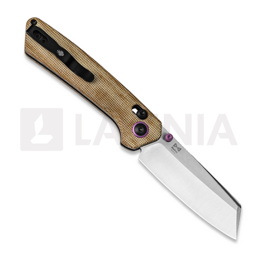 Kizer Cutlery Madrac Nitro-V, Brown Micarta
