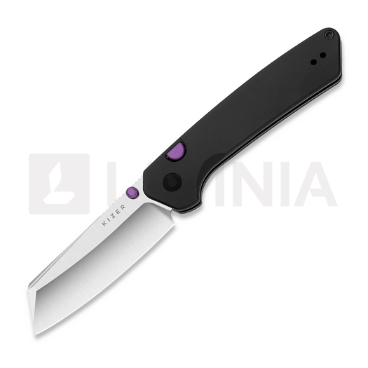 Skladací nôž Kizer Cutlery Madrac S45VN, Black Aluminum, Satin