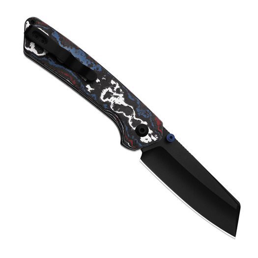 Kizer Cutlery Madrac S45VN foldekniv, Nebula Fat Carbon, Matte DLC Ultra