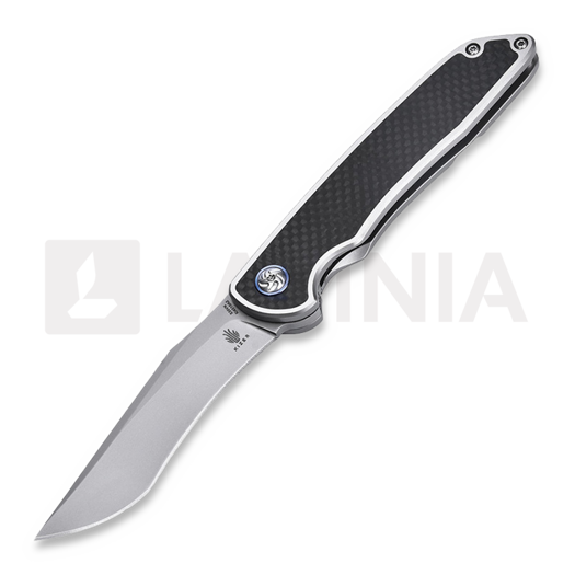 Navalha Kizer Cutlery Matanzas, curved blade