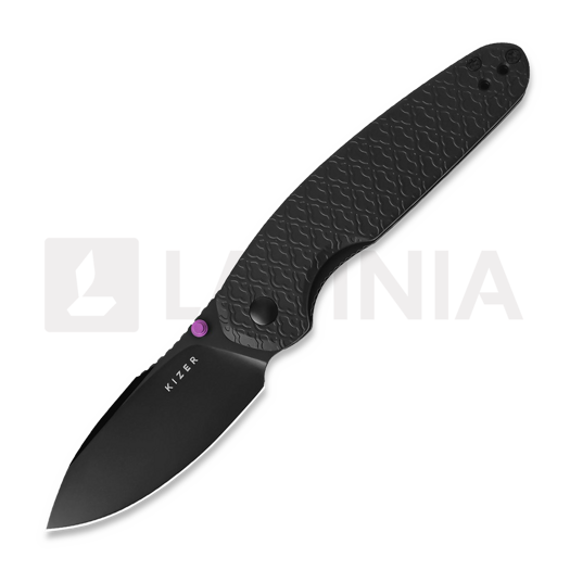 Zav&iacute;rac&iacute; nůž Kizer Cutlery Meteora Nitro-V, Black Aluminum
