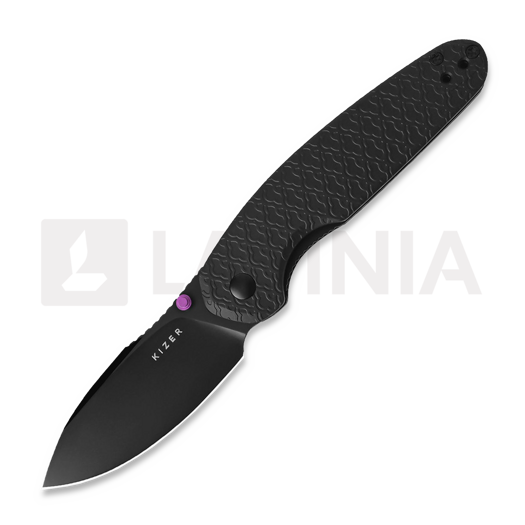 Navaja Kizer Cutlery Meteora Nitro-V, Black Aluminum