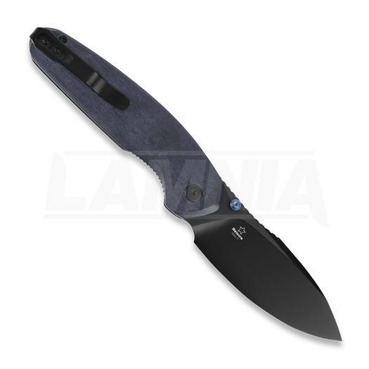 Kizer Cutlery Meteora Nitro-V sulankstomas peilis, Blue Canyon Richlite