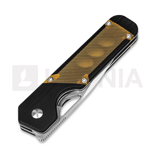 Kizer Cutlery Militaw 154CM foldekniv, Black G-10/PEI