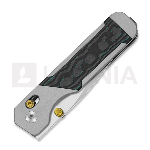 Складной нож Kizer Cutlery Militaw 315 Elmax, Shipwreck CamoCarbon & Gray Aluminum, Satin
