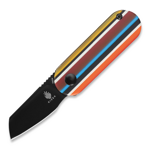 Navaja Kizer Cutlery Mini Bay Folder, Serape Series