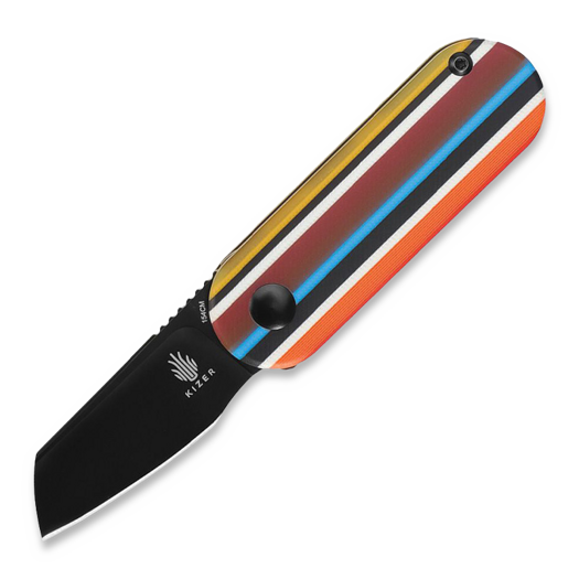 Kizer Cutlery Mini Bay Folder kääntöveitsi, Serape Series