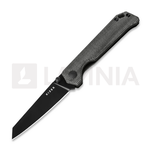 Nóż składany Kizer Cutlery Mini Begleiter, Black Micarta, PVD
