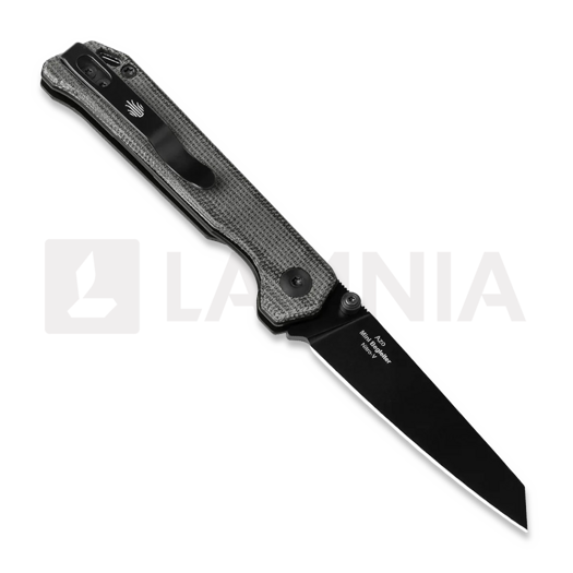 Kizer Cutlery Mini Begleiter folding knife, Black Micarta, PVD