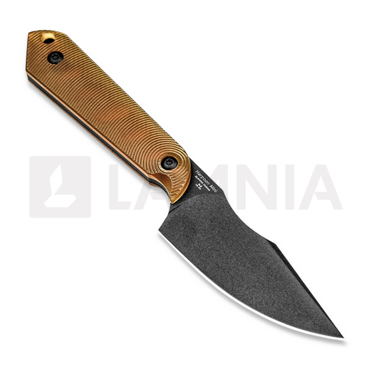 Cuchillo Kizer Cutlery Mini Harpoon 3V, Amber PEI