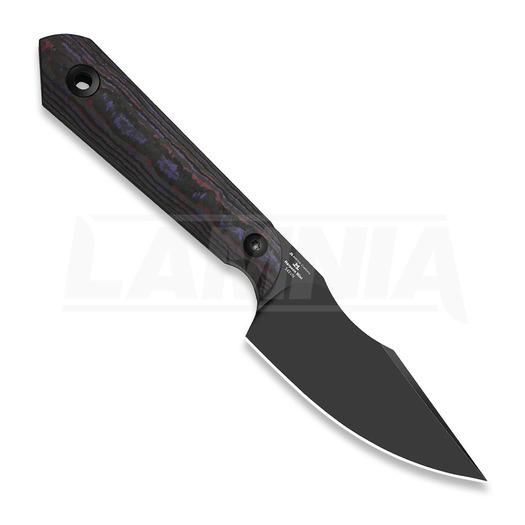 Nôž Kizer Cutlery Mini Harpoon S45VN, Fat Carbon, Black DLC