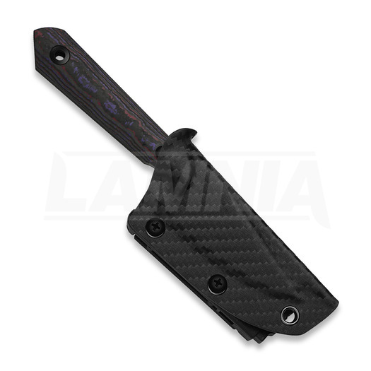 Nôž Kizer Cutlery Mini Harpoon S45VN, Fat Carbon, Black DLC
