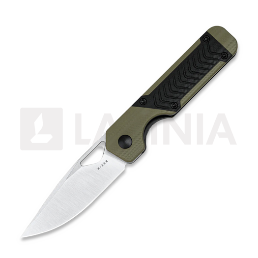 Складной нож Kizer Cutlery Mini Militaw Nitro-V, Green/Black G-10