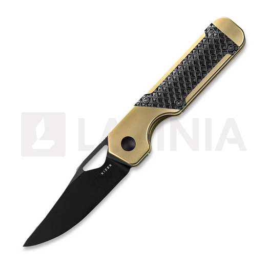 Kizer Cutlery Mini Militaw S45VN kääntöveitsi, Titanium/Zirconium