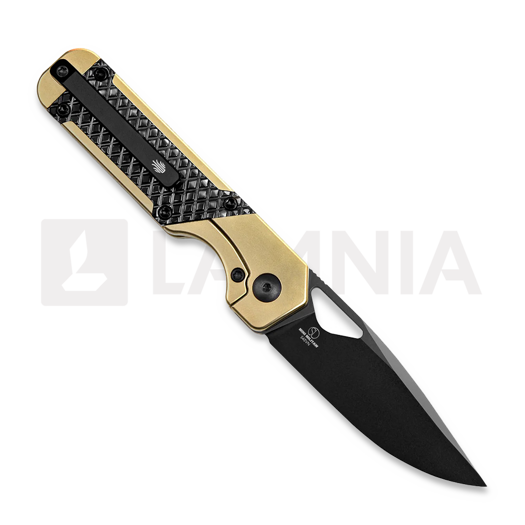 Kizer Cutlery Mini Militaw S45VN kääntöveitsi, Titanium/Zirconium