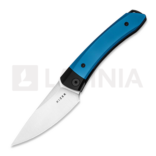 Skladací nôž Kizer Cutlery Mini Momo, Aluminium, modrá
