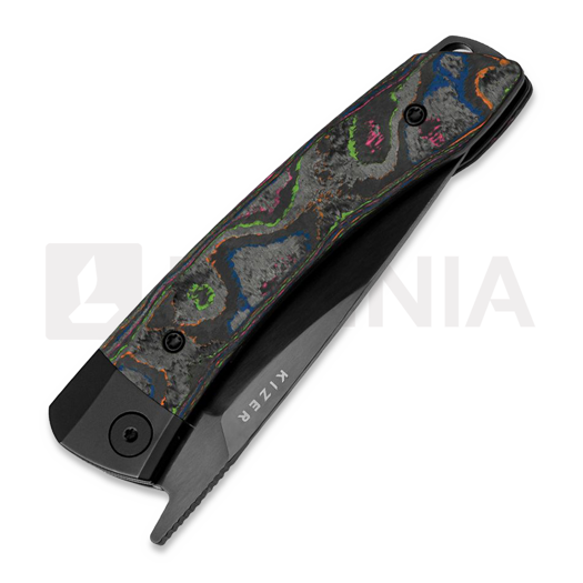 Kizer Cutlery Mini MoMo sulankstomas peilis, CF 80's