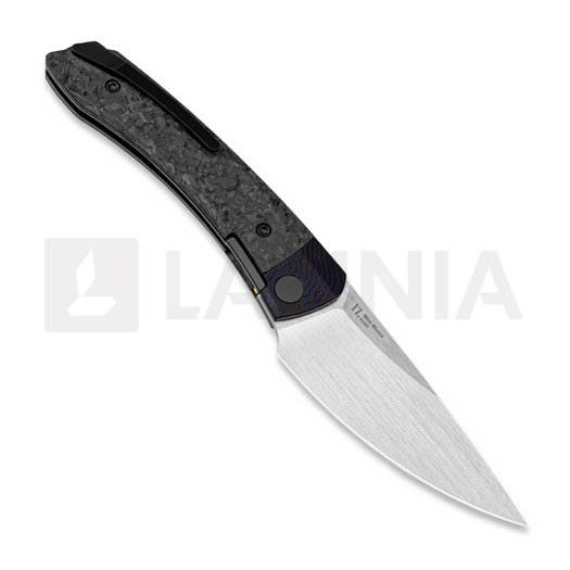 Kizer Cutlery Mini MoMo kääntöveitsi, CF/Timascus