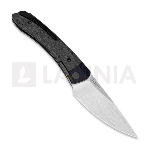 Coltello pieghevole Kizer Cutlery Mini MoMo, CF/Timascus