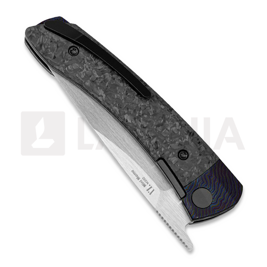 Coltello pieghevole Kizer Cutlery Mini MoMo, CF/Timascus
