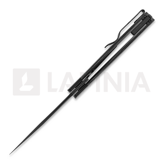 Zav&iacute;rac&iacute; nůž Kizer Cutlery Mini Momo, Micarta, čern&aacute;