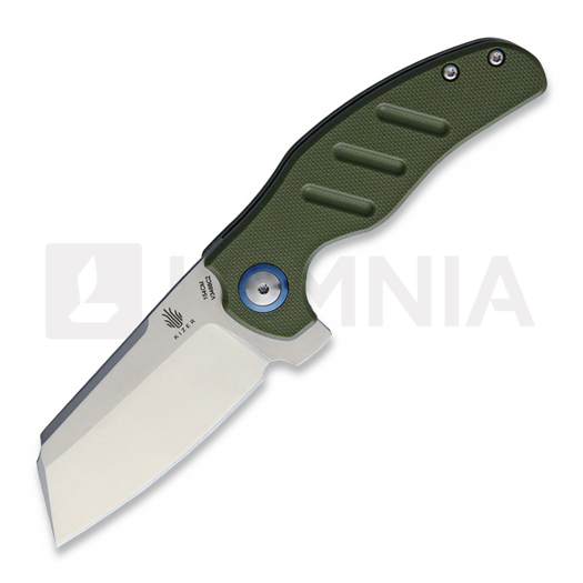 Kizer Cutlery Mini Sheepdog Linerlock Green fällkniv