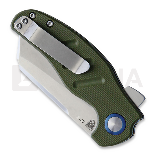 Kizer Cutlery Mini Sheepdog Linerlock Green folding knife