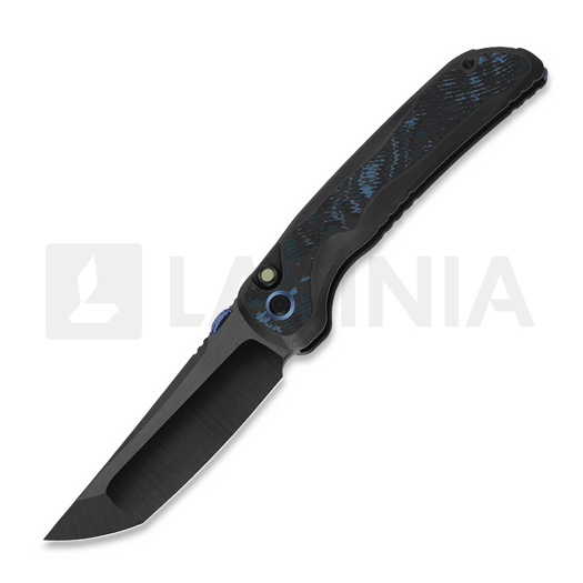 Складний ніж Kizer Cutlery Mithril, DLC Ultra Titanium & Blue FatCarbon