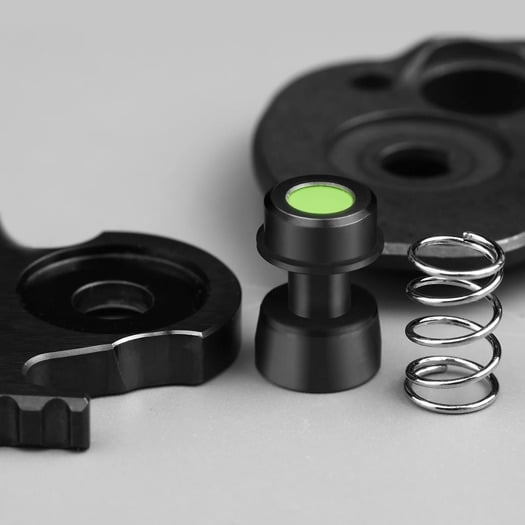 Briceag Kizer Cutlery Mithril - DLC Ultra - Titanium + CF, negru