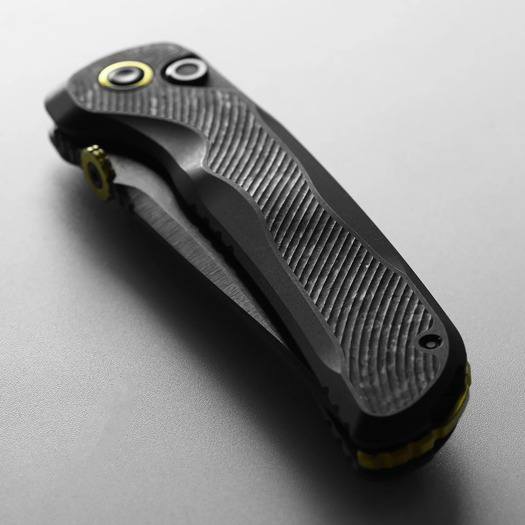 Kizer Cutlery Mithril - DLC Ultra - Titanium + CF kääntöveitsi, musta