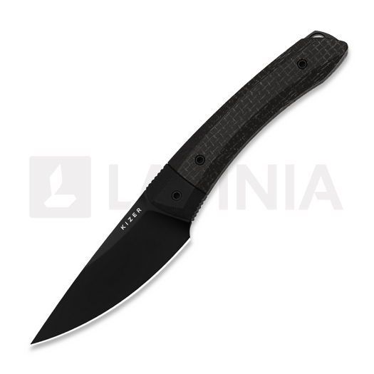 Nóż Kizer Cutlery Momo Fix 3 AEB-L, Black G-10 & Micarta, Black PVD