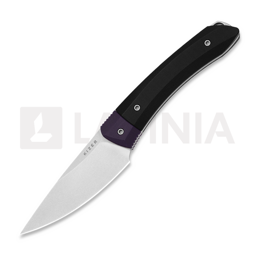 Nóż Kizer Cutlery Momo Fix 3 AEB-L, Black G-10, Stonewash
