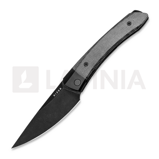 Navalha Kizer Cutlery Momo, Micarta, preto