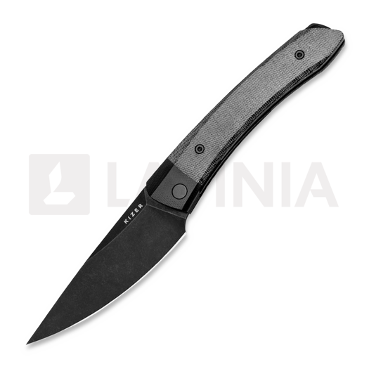 Kizer Cutlery Momo kääntöveitsi, Micarta, musta