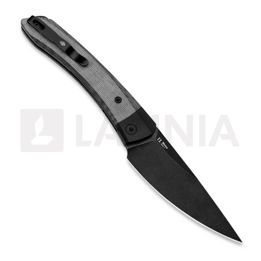 Kizer Cutlery Momo sulankstomas peilis, Micarta, juoda