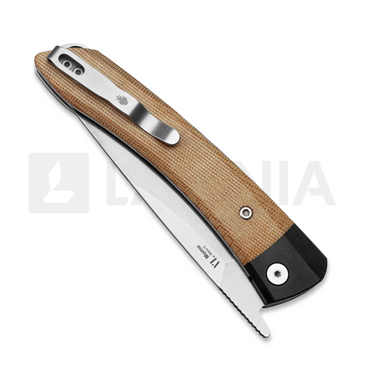 Kizer Cutlery Momo sulankstomas peilis, Micarta, ruda