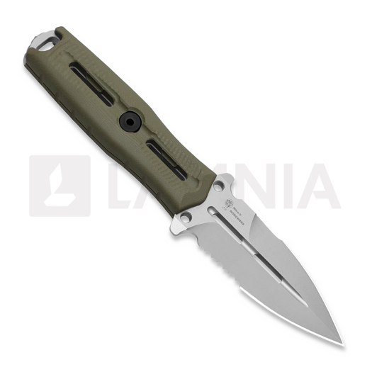 P&auml;&auml;stenuga Kizer Cutlery NORCROSS, OD Green G-10, Stonewashed