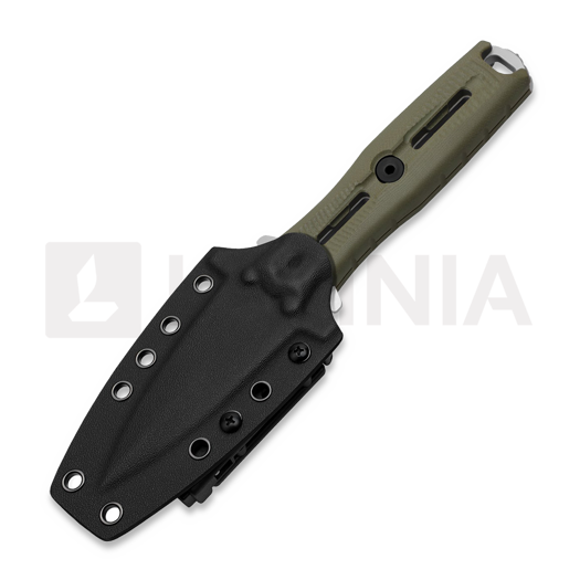 P&auml;&auml;stenuga Kizer Cutlery NORCROSS, OD Green G-10, Stonewashed