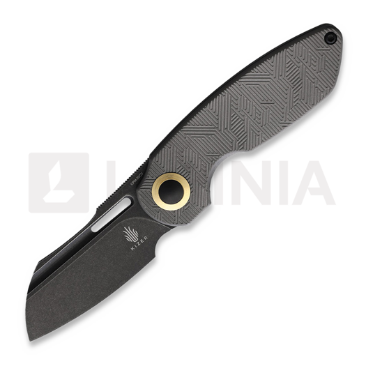 Kizer Cutlery October Framelock folding knife, grey