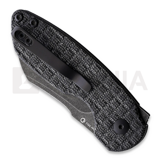 Kizer Cutlery October Mini Linerlock sulankstomas peilis, juoda