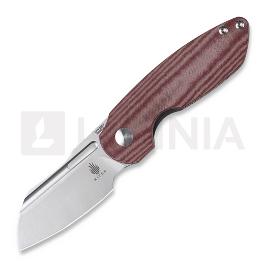 Kizer Cutlery October Red Micarta kääntöveitsi