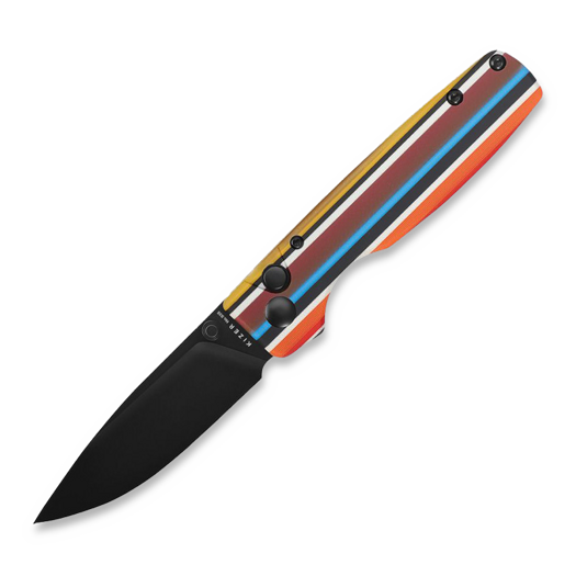 Kizer Cutlery Original Button Lock vouwmes, Serape Series