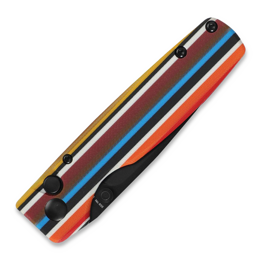 Kizer Cutlery Original Button Lock sulankstomas peilis, Serape Series
