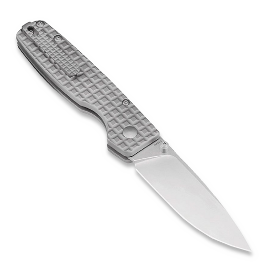Kizer Cutlery Original XL Button Lock kääntöveitsi, Titanium