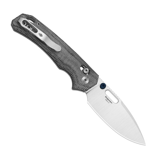 Kizer Cutlery Outposter Nitro-V foldekniv, Black Norplex Ultrex, Satin