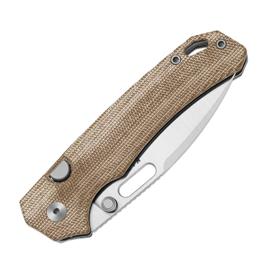 Kizer Cutlery Outposter Nitro-V foldekniv, Brown Norplex Ultrex, Satin