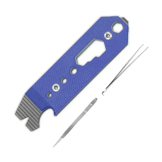 Kizer Cutlery Pac Bar, 10-in-1 Titanium & G-10 tool