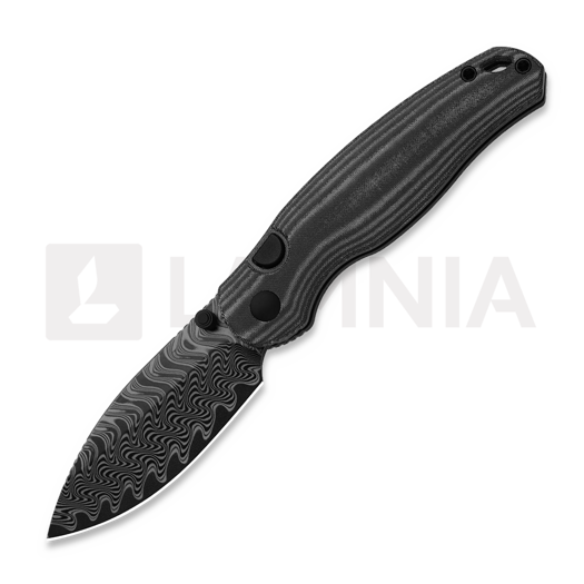 Складной нож Kizer Cutlery Phoca BD Damascus, Black Norplex UltreX