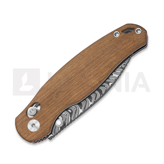 Coltello pieghevole Kizer Cutlery Phoca CD Damascus, Mkuruti