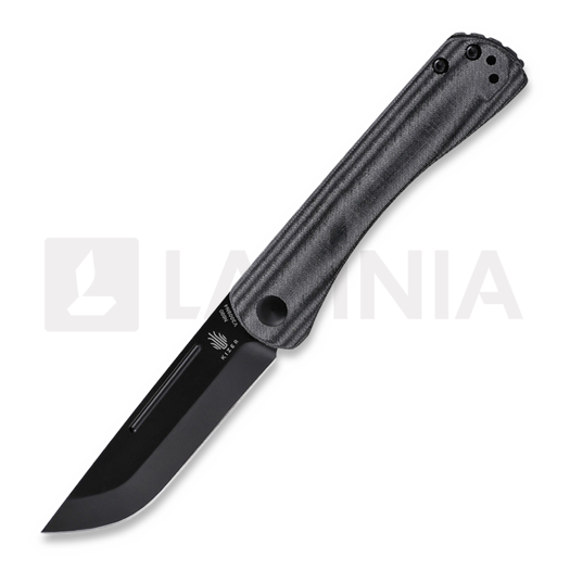 Kizer Cutlery Pinch 折叠刀, black micarta